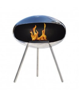 Биокамин Cocoon Fires напольный Terra Stainless Steel